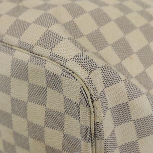 Louis Vuitton Neverfull Gm White Canvas Tote Bag (Pre-Owned) - Picture 9 of 16